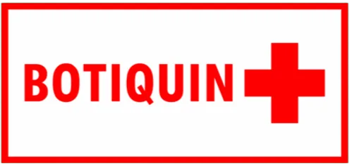 CARTEL BOTIQUIN (410x210x8mm)