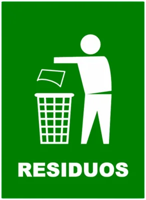 CARTEL RESIDUOS (200x270x8mm)