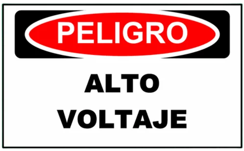 CARTEL PELIGRO (220x260x8mm)