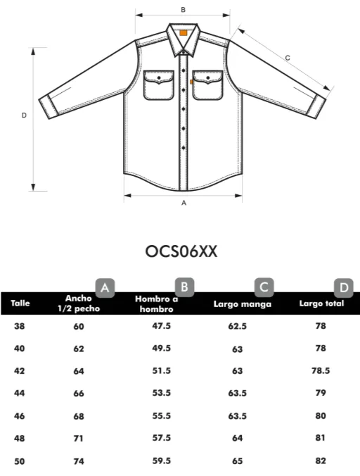Camisa Manga Larga