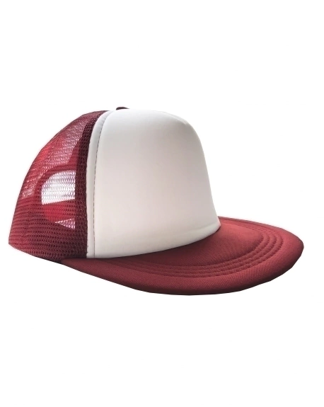 Gorra Trucker Frente Blanco