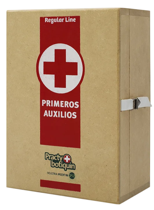 Botiquín de madera fibrofácil N° 8