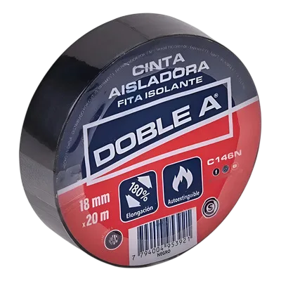 Cinta aisladora profesional (18mm x 20m)