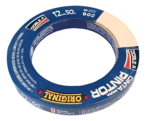 Cinta de enmascarar (12mm x 50m)