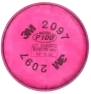 Filtro para partículas P100 para ozono y vap. orgánicos (x2 un.)