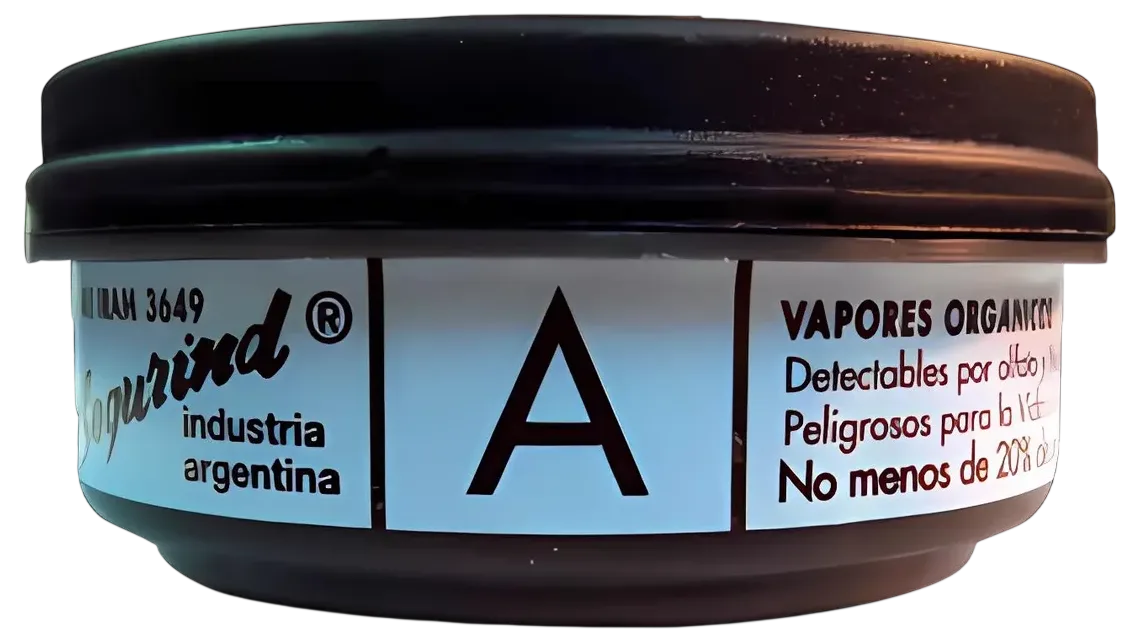Filtro 'A' para Vapores Orgánicos 100 cc.