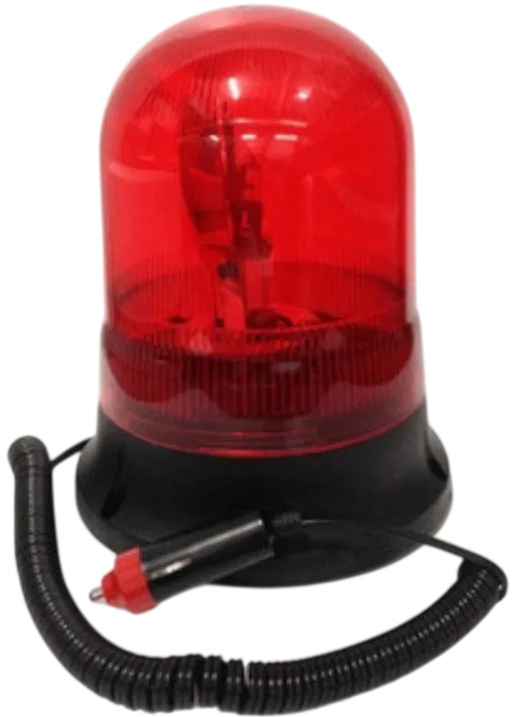 Baliza rotativa 12V con imán