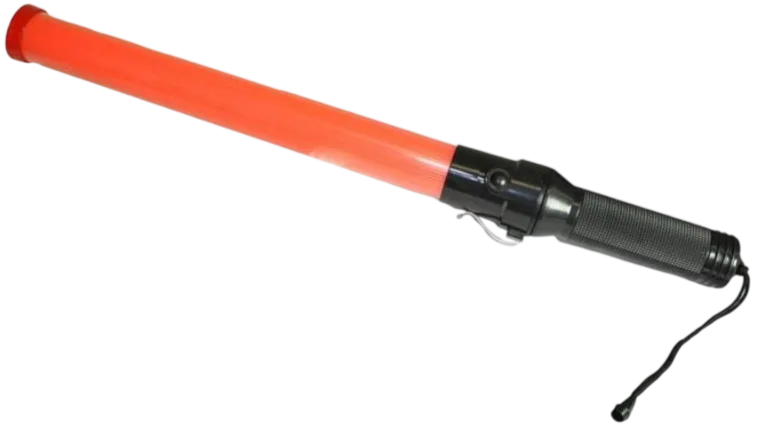 Bastón luminoso 41cm LED a pila (Fija / Intermitente)