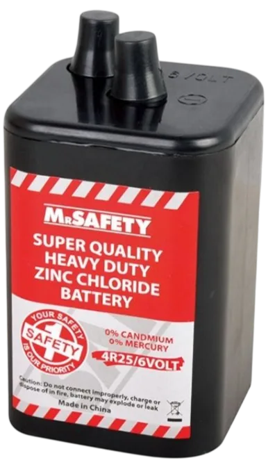 Bateria 6 Voltios 4R25 para balizas